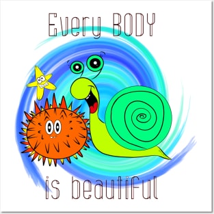 Every BODY Is Beautiful Posters and Art